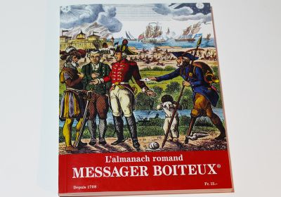 Ausgabe des Almanachs Hinkender Bote