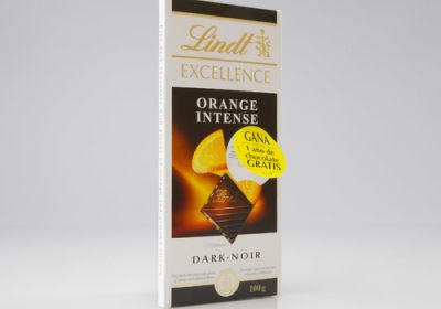 Duofilm sobre tableta de chocolate
