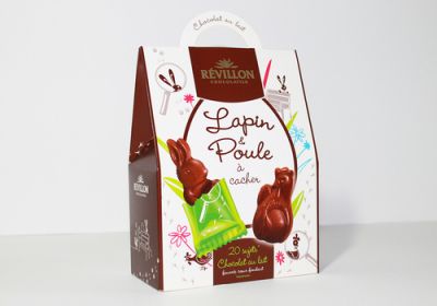 Faltschachtel Typ "Beutel" mit integriertem Griff