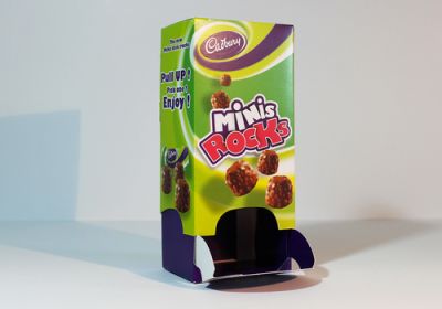 Scatola pieghevole distributore