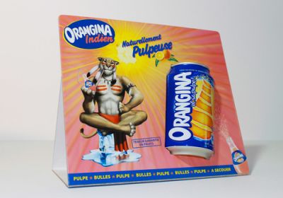 Aufsteller für Getränke