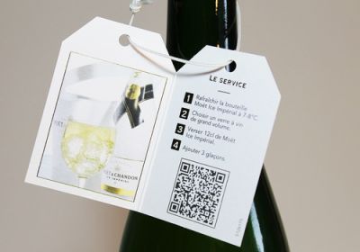 "Advice" bottle neck-collar