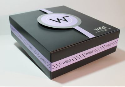 Scatola regalo in cartone pieghevole