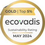 <p class="gold-rse">Goud - Score 73
</p>
<p>"Autajon is in de <strong>top 5%</strong> van de leveranciers beoordeeld door EcoVadis."
</p>