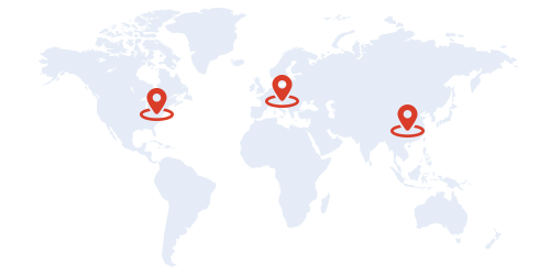 Implantaciones del Grupo Autajon