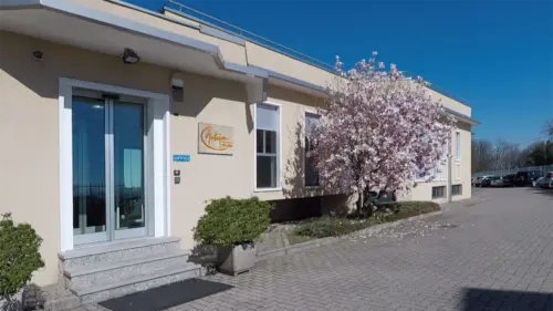 Bâtiment du site d'Autajon Packaging Milano