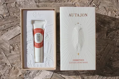 coffret ouvert édition crème mains Autajon Cosmethics