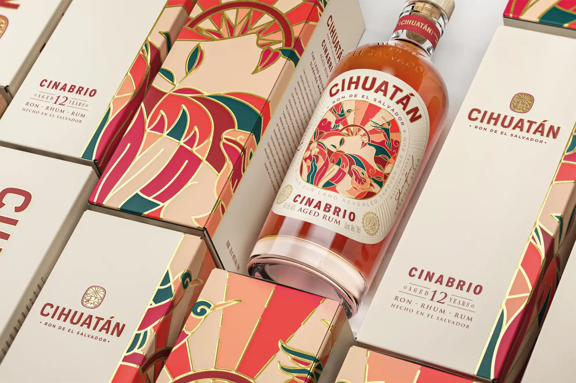 étuis et étiquettes colorés, illustration du Full service By Autajon