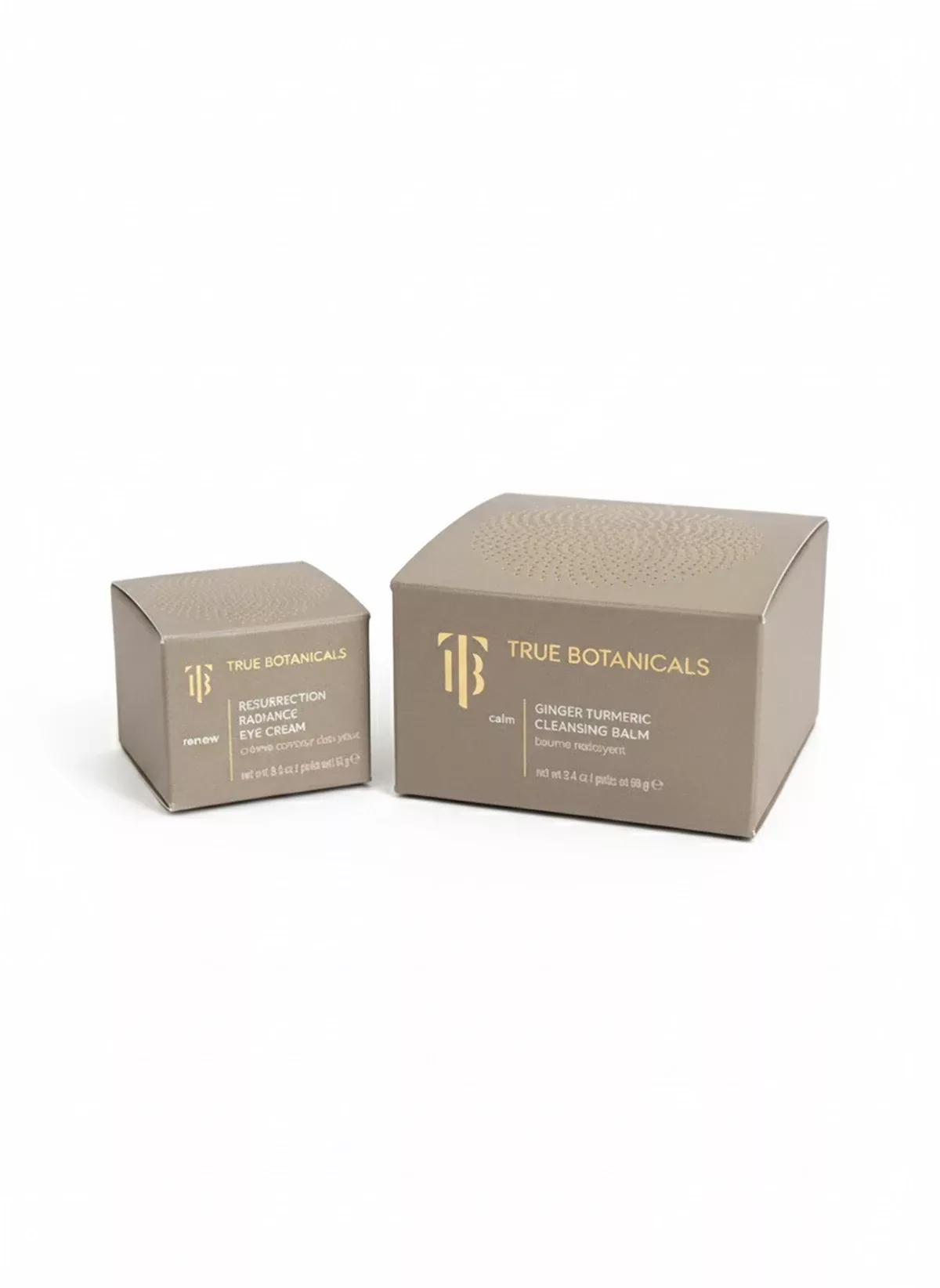 True botanicals folding cartons
