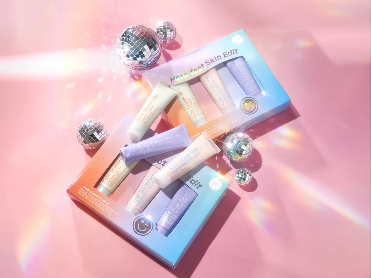 Kate Somerville folding cartons windows