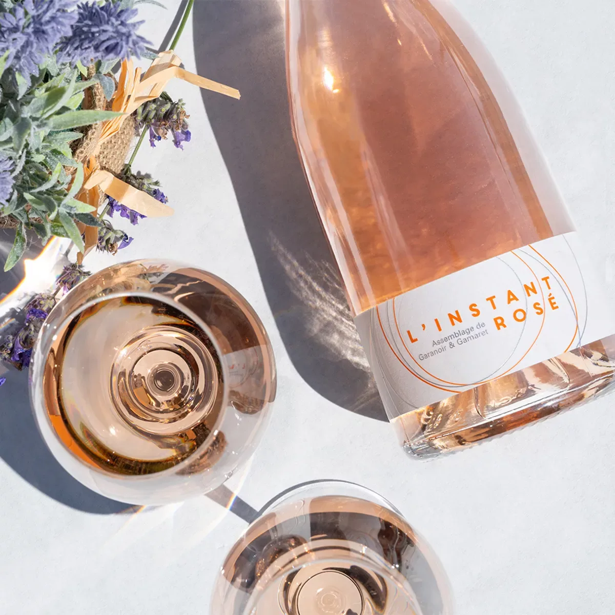 étiquette rosé