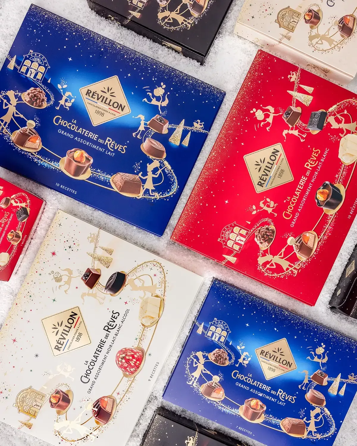 Révillon chocolat packaging
