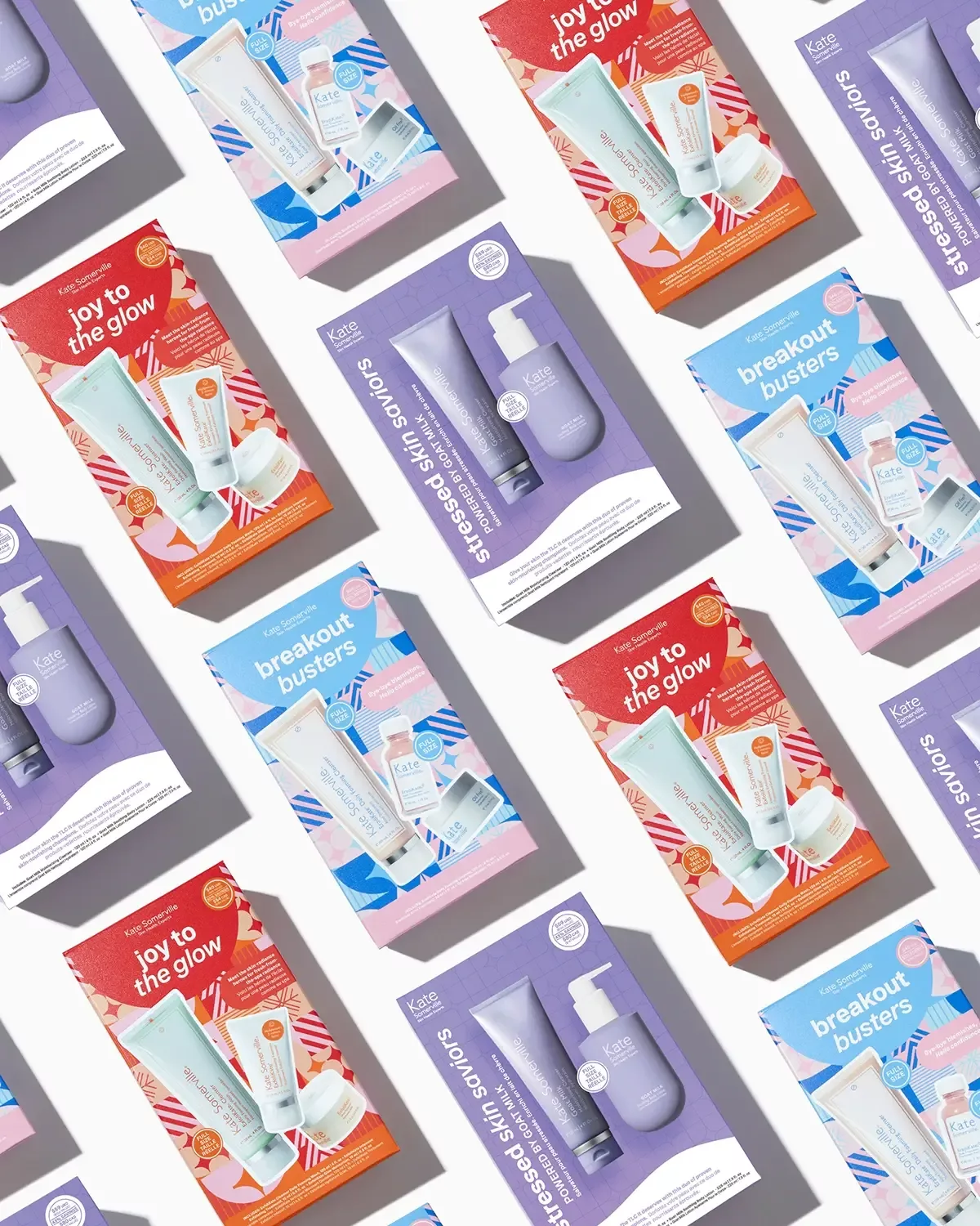 Kate Somerville folding cartons