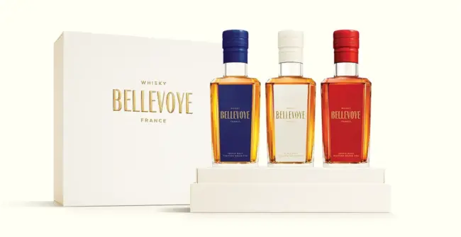 Coffret 3 bouteilles Bellevoye Bleu Blanc Rouge