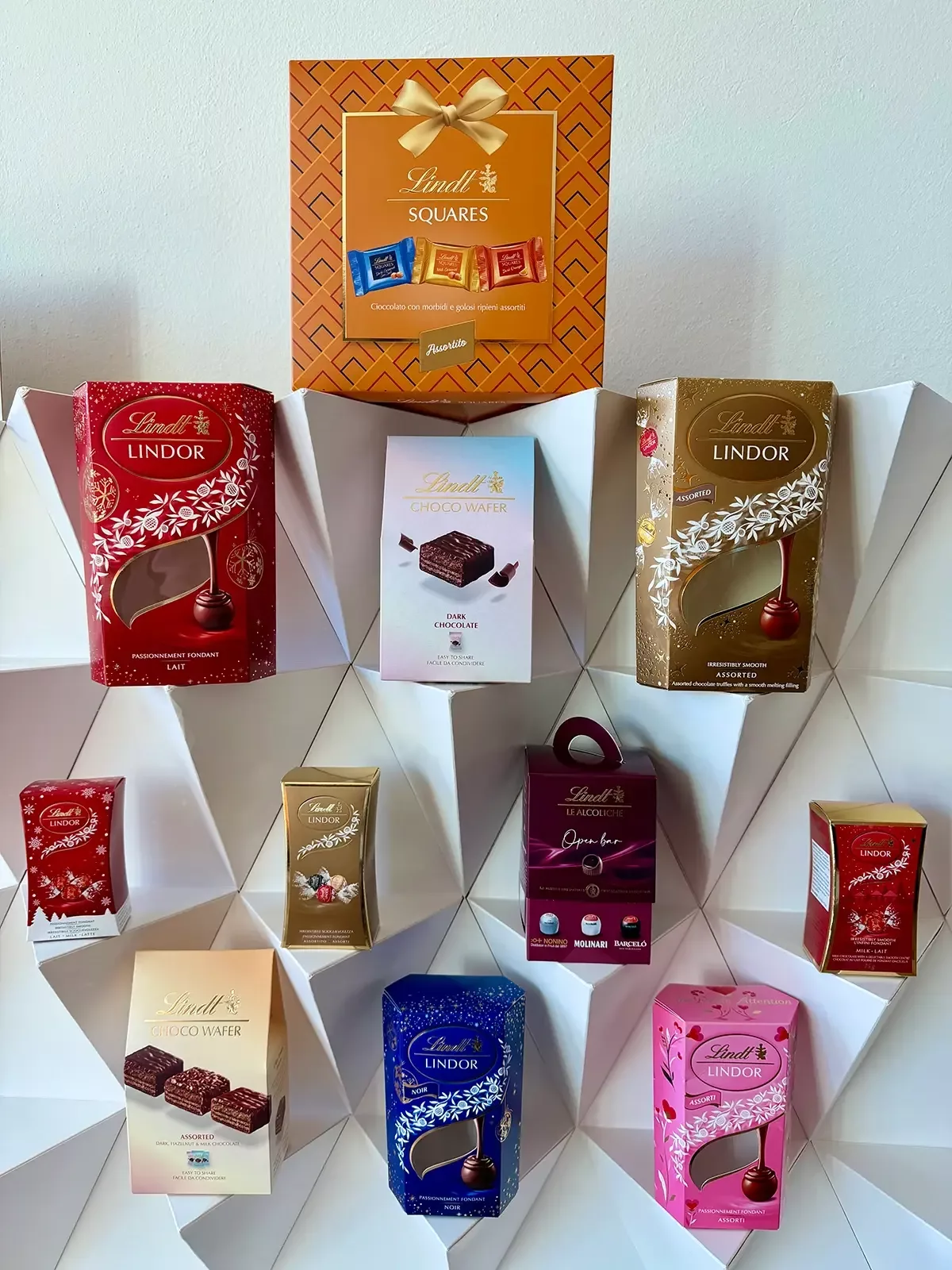 Lindt packagings