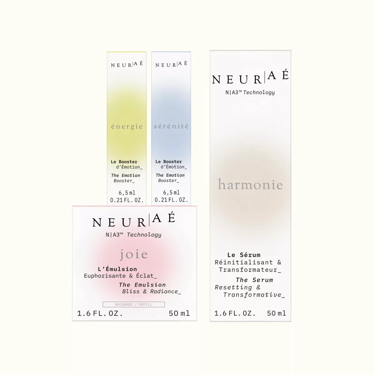 Gamme de lancement d'étuis Neurae