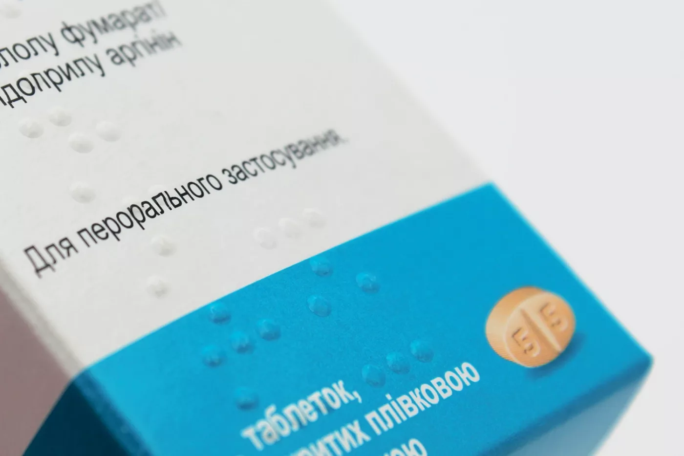 packaging santé pharmaceutiques étui avec braille