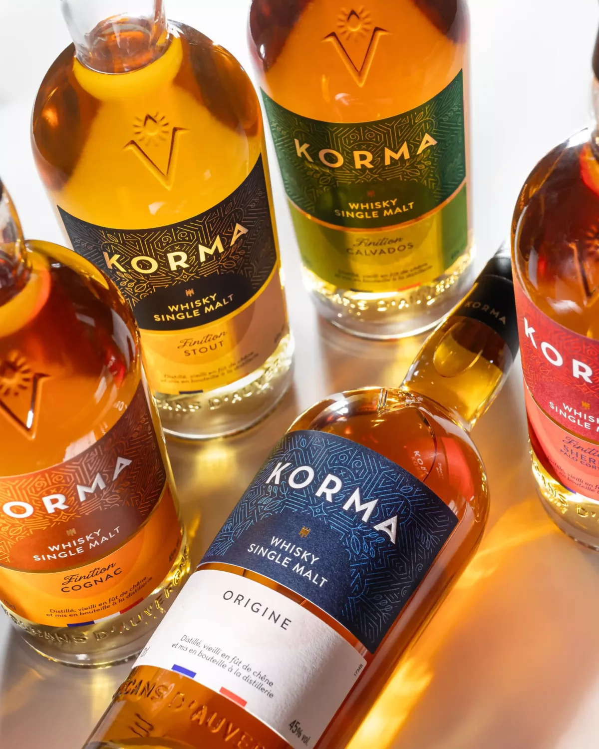 Korma étiquettes by Julien Bruhat